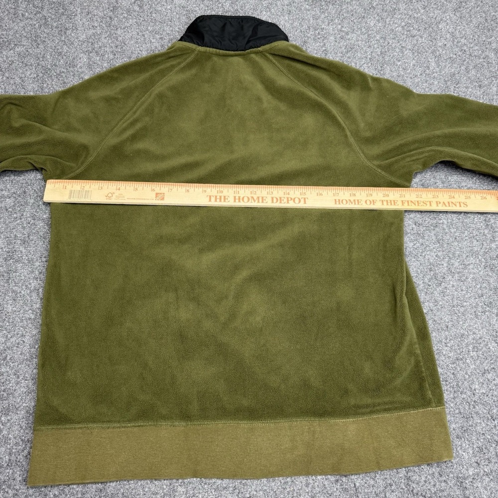 Nike Sweater Mens Medium Green Sportswear 1/4 Zip Anorak Pullover Sweatshirt - Picture 6 of 6